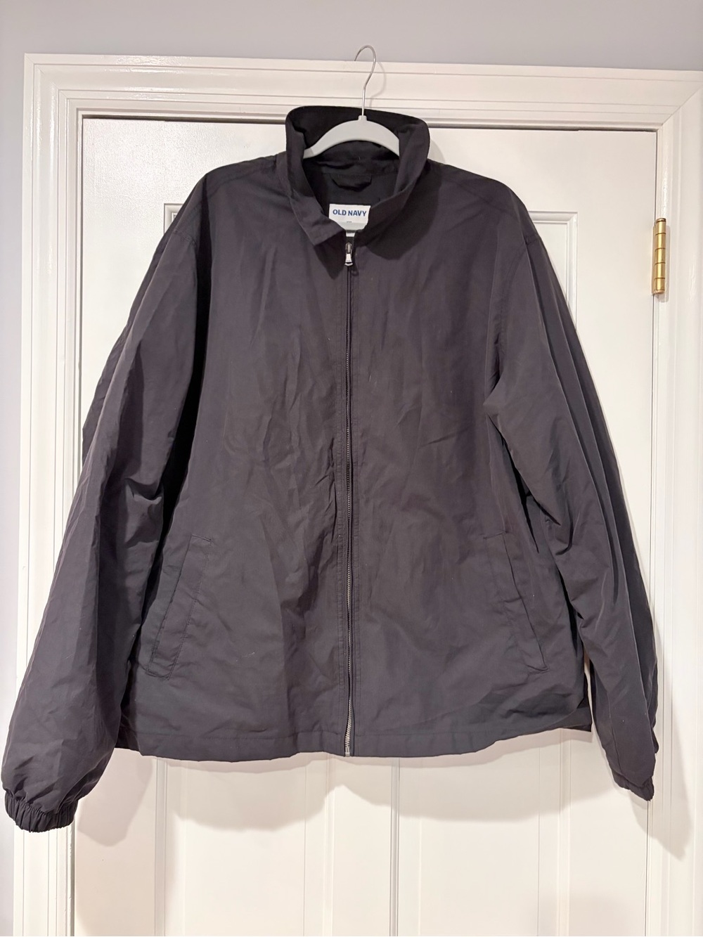 Old Navy Men's Dark Gray Full-Zip Jacket